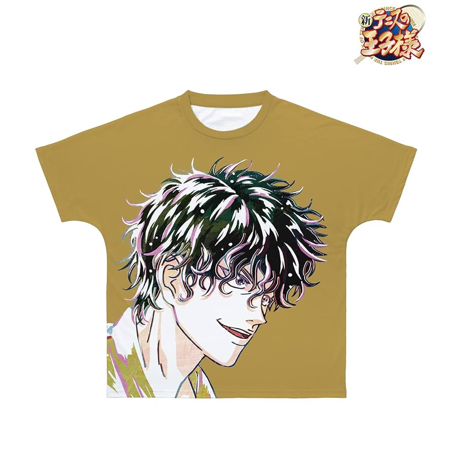 新テニスの王子様 Ani-Art フルグラフィックTシャツ 仁王雅治 新テニスの王子様 - 仁王雅治 Ani-Art フルグラフィックTシャツ